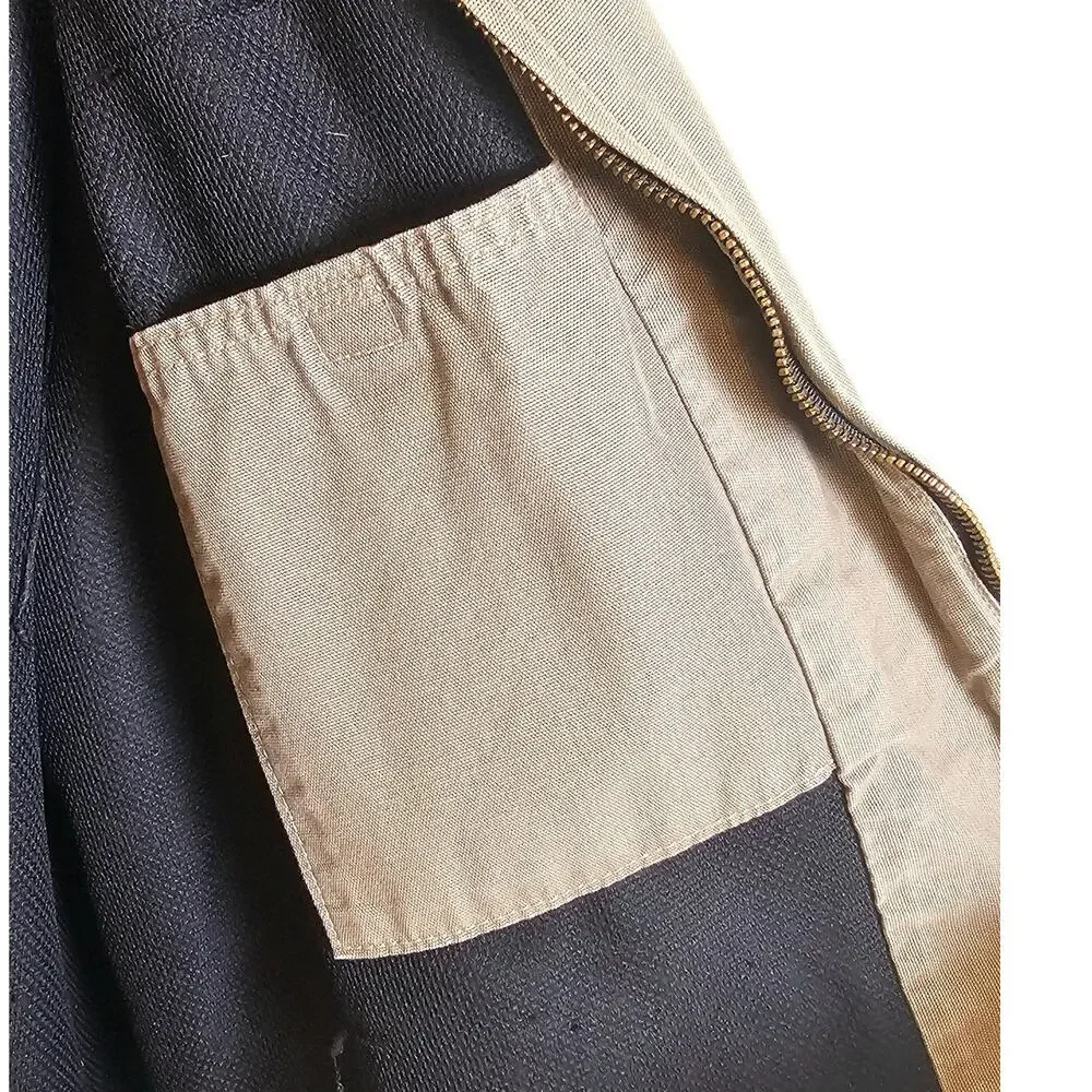 Carhartt Brown Canvas Work Chore Utility Jacket